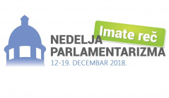 Nedelja parlamentarizma od 12. do 19. decembra 2018. godine